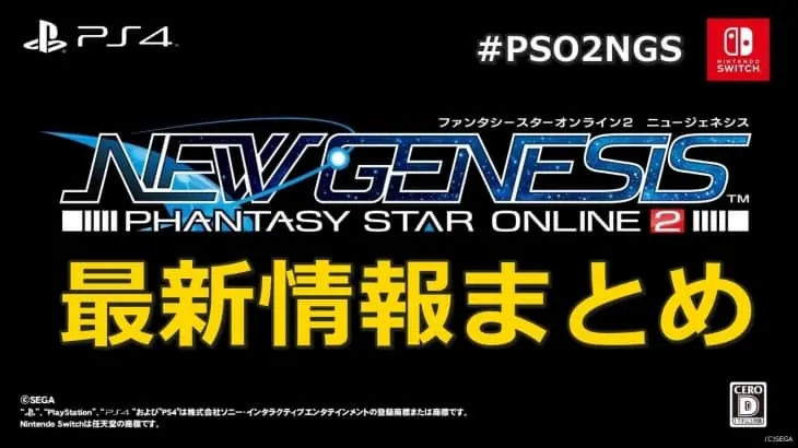 【PSO2NGS】ニュージェネシス総合まとめ【2021年春サービス開始】